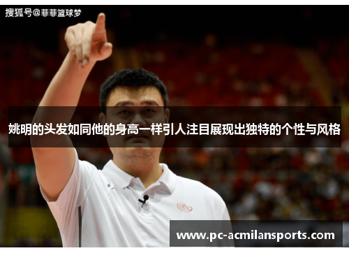 姚明的头发如同他的身高一样引人注目展现出独特的个性与风格
